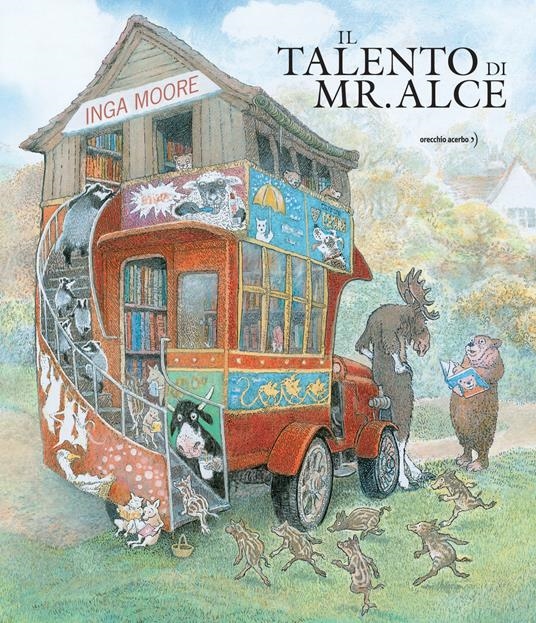 copertina Il talento di Mr. Alce