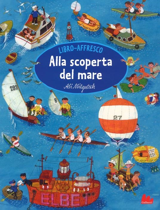Copertina  Alla scoperta del mare : libro-affresco