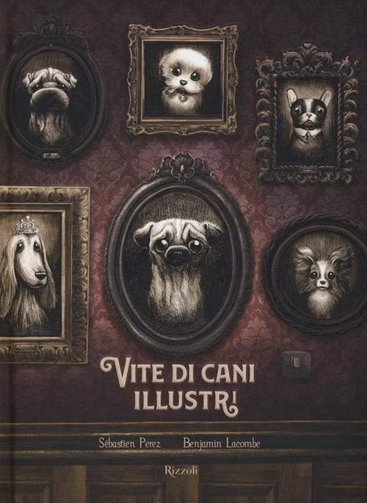 Copertina  Vite di cani illustri
