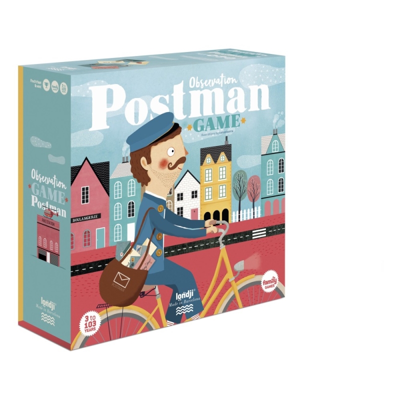 Copertina  Postman Observation pocket game [gioco]