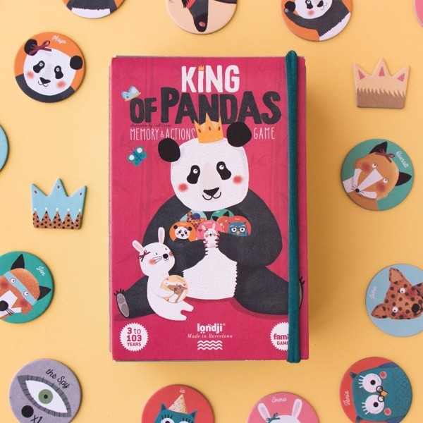 Copertina  King of Pandas : memory & actions game [gioco]