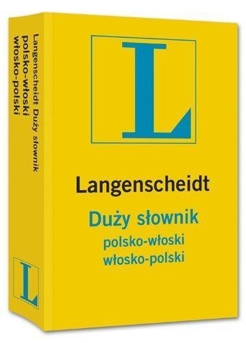 Copertina  Langenscheidt duży słownik polsko-włoski, włosko-polski