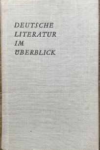 Copertina  Deutschsprachige Literatur im Überblick