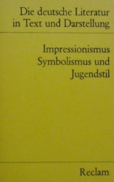 Copertina  13: Impressionismus, Symbolismus und Jugendstil