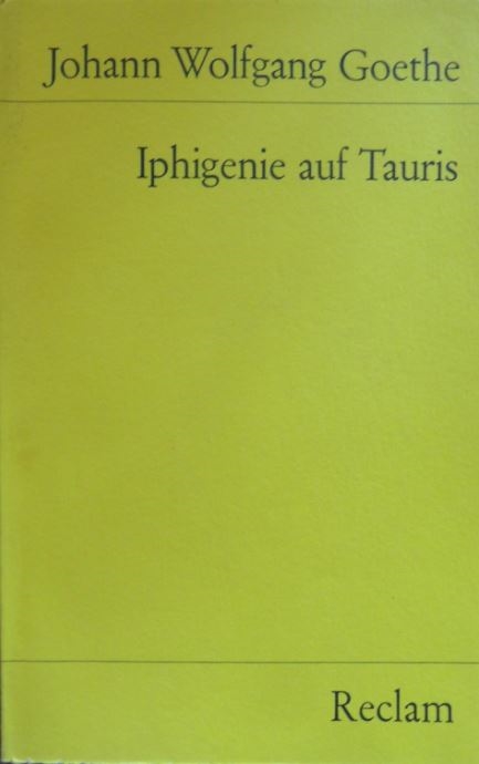 Copertina  Iphigenie auf Tauris : ein Schauspiel