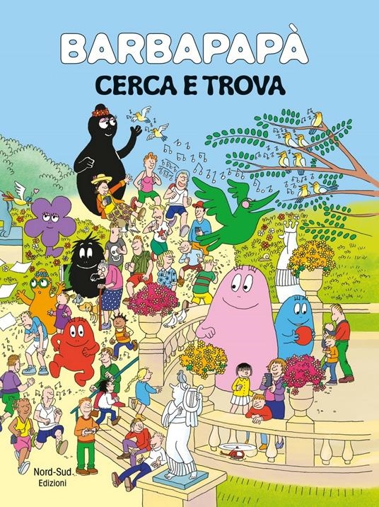Copertina  Barbapapà cerca e trova