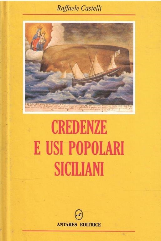 Copertina  Credenze e usi popolari siciliani