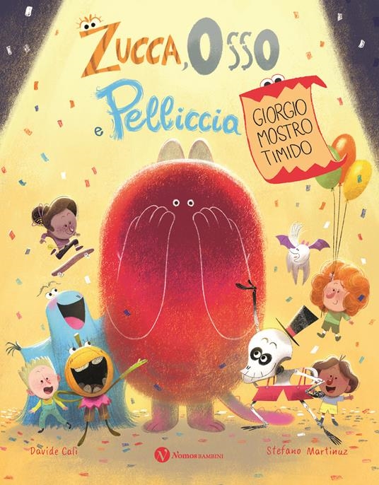 Copertina  Zucca, Osso e Pelliccia. Giorgio mostro timido