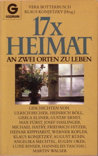 Copertina  17 x heimat : An zwei orten zu leben