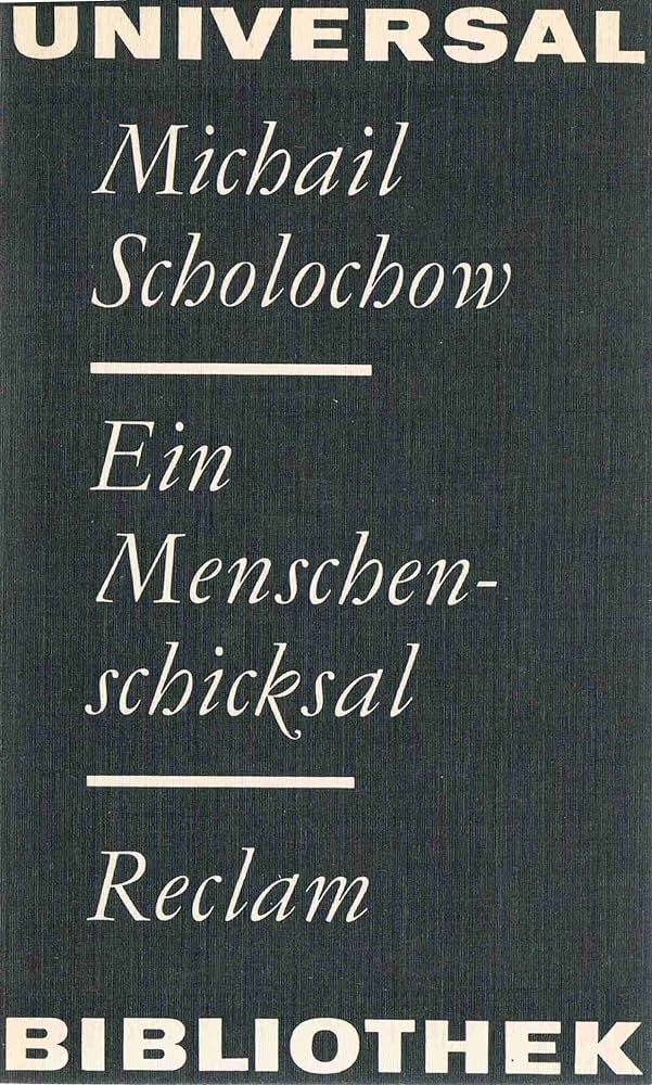 Copertina  Ein Menschenschicksal. Erzählung 
