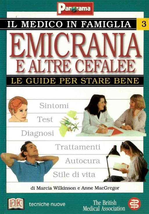 Copertina  Emicrania e altre cefalee : le guide per stare bene