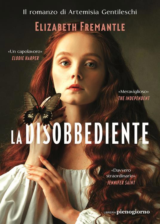 Copertina  La disobbediente : [il romanzo di Artemisia Gentileschi]