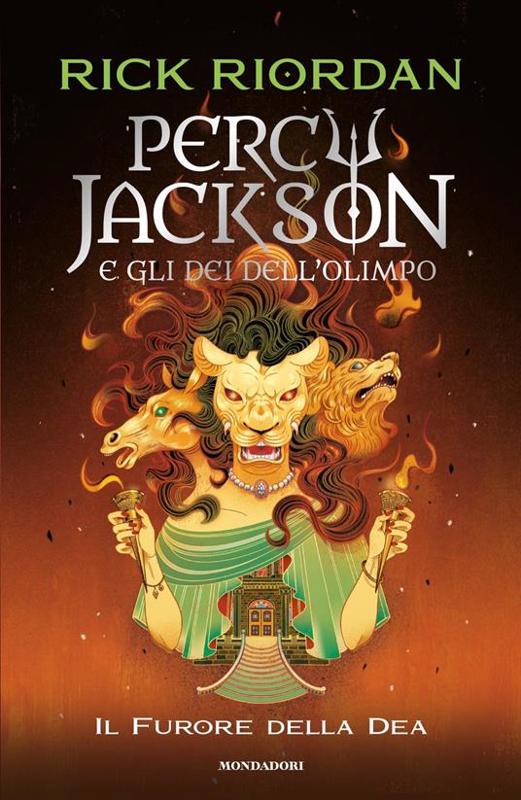 Copertina  Percy Jackson e gli dei dell'Olimpo : Il furore della dea