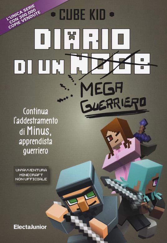 Copertina  Diario di un mega guerriero