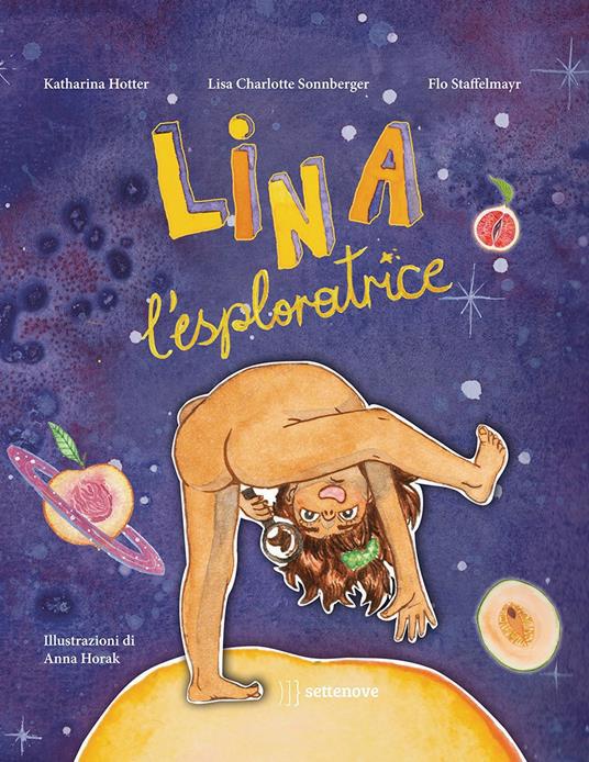 Copertina  Lina, l'esploratrice