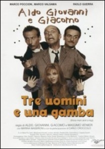Copertina  Tre uomini e una gamba [videoregistrazione]